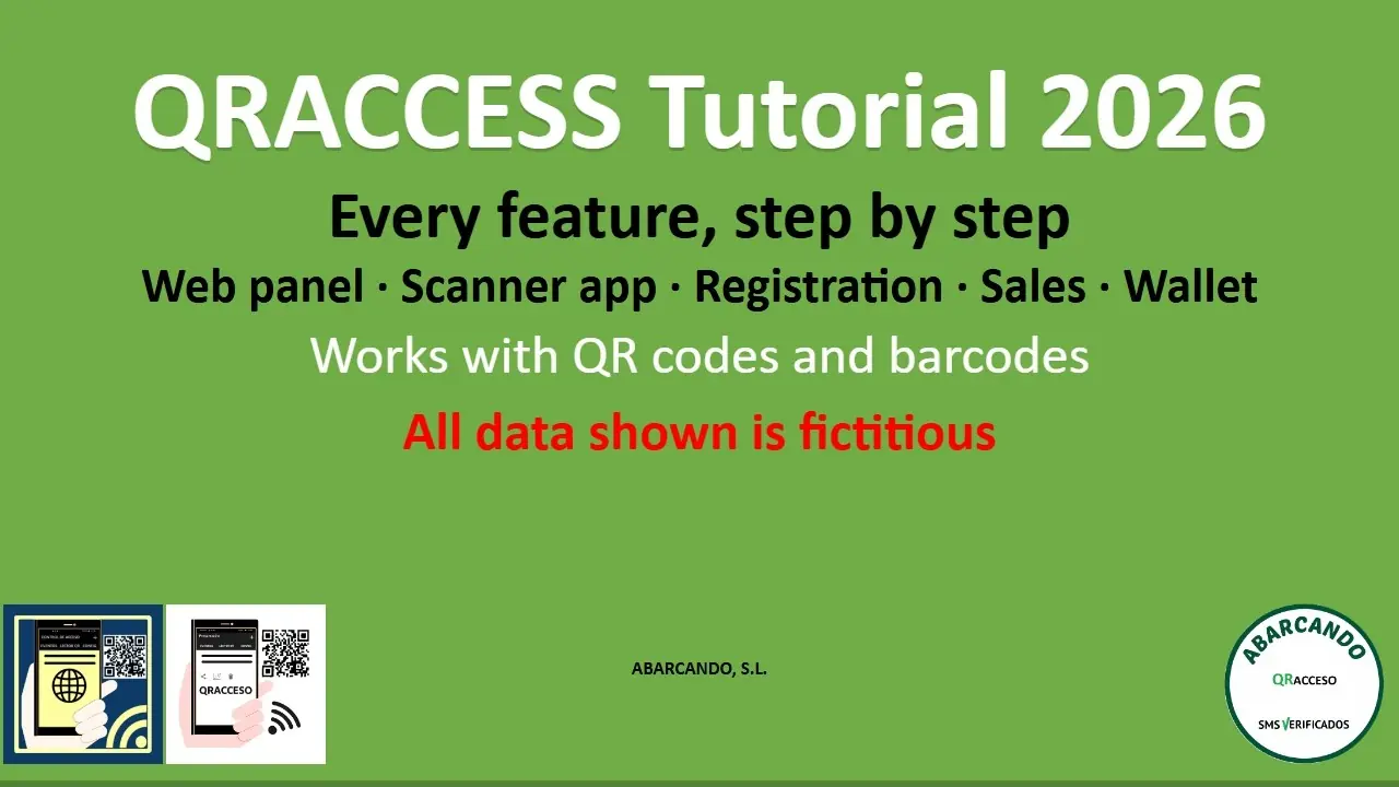QRACCESS Tutorial 2026: every feature, step by step